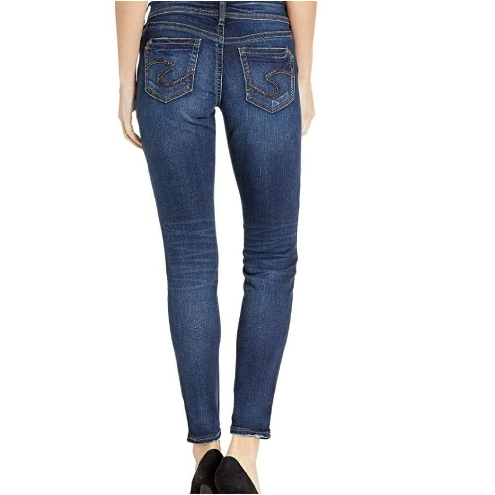 Silver jean co suki skinny jeans sz 25/31